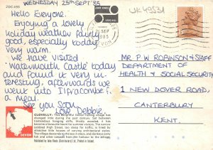 uk49531 picturesque clovelly north devon uk