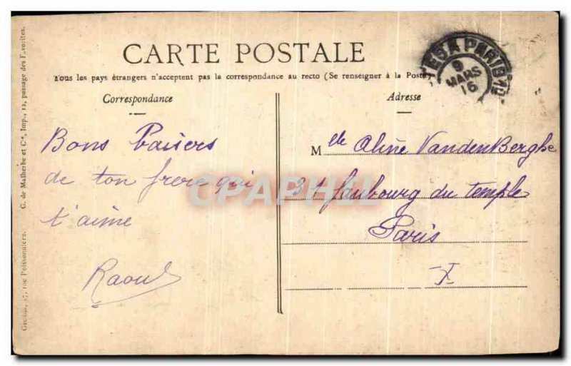 Old Postcard Albert L & # City 39hotel Army