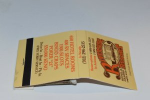 Riverside Resort Hotel and Casino Laughlin Nevada 30 Strike Matchbook