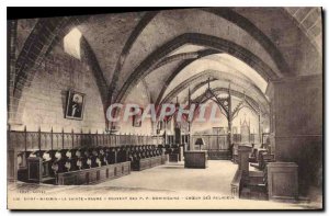 Postcard Old Saint Maximin la Sainte Baume convent P P Dominicans Choir Relig...