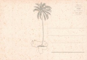 VINTAGE CONTINENTAL SIZE POSTCARD 6 IMAGES OF THE INDIGENOUS PEOPLE OF VENEZUELA