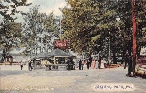 Harrisburg Pennsylvania Paxtang Park Coca Cola Sign Vintage Postcard U4697