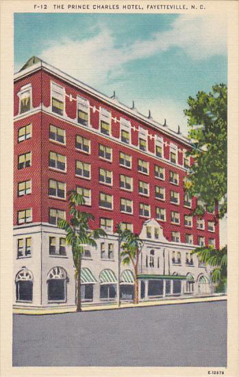 Prince Charles Hotel Fayetteville North Carolina