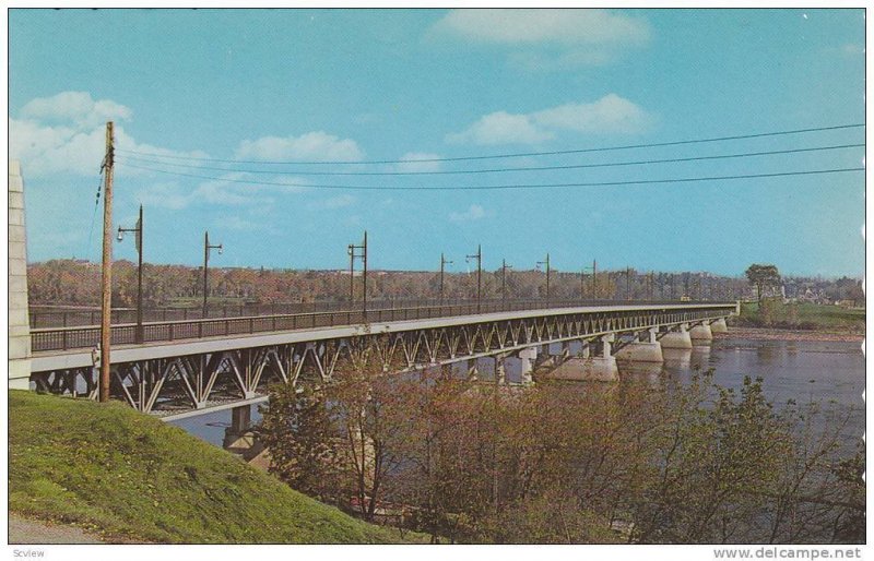 Duplessis Bridge , TROIS-RIVIERES , Quebec , Canada , 50-60s