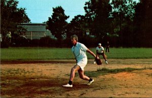 President Jimmy Carter Softball Pitcher Plains Georgia August 1976