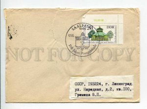 292864 EAST GERMANY GDR USSR 1984 Saalfeld 100 Post Office postmark  