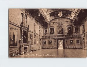 Postcard The Waterloo Chamber Windsor Castle Windsor England