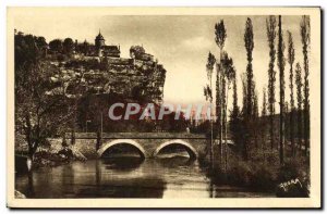 Old Postcard Chateau De Belcastel