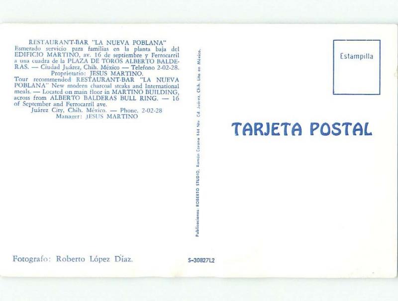 Pre-1980 NICE VIEW Ciudad Juarez Mexico i3983