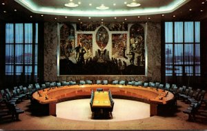 New York City United Nations Security Council Chamber