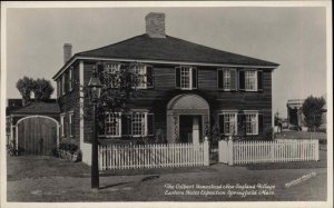 Springfield MA Homestead New England Village Eastern States Expo RPPC PC