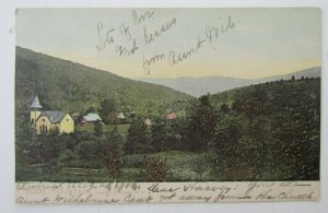 VINTAGE 1906 UNDIVIDED POSTCARD - SLIDE MOUNTAIN CATSKILL MTNS NY