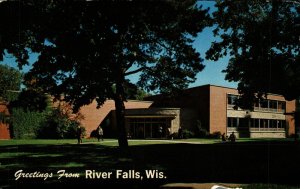 USA The Chalmer Davee Library Wisconsin State College River Falls Chrome 08.65