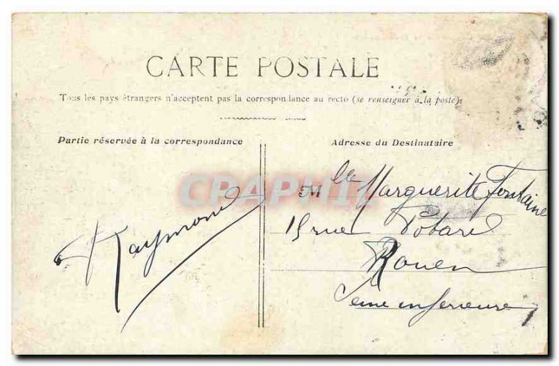 Old Postcard Paris New Orleans station