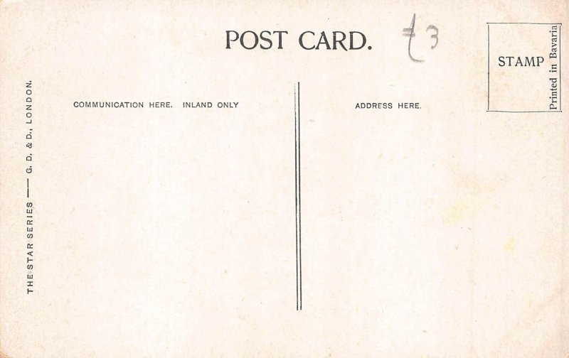 A920 England Toad Rock Tunbridge Wells vintage postcard