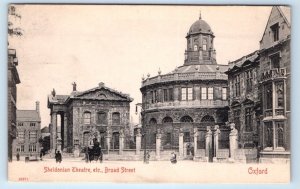 OXFORD Sheldonian Theatre Broad Street ENGLAND UK Postcard