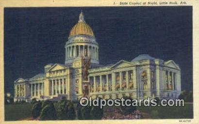 Little Rock, Arkansas, AR State Capital USA Unused 