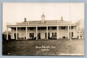 GEORGE WASHINGTON HOUSE YWCA MT.VERNON VA ANTIQUE REAL PHOTO POSTCARD RPPC