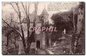 Old Postcard The Chapel St. Barbara Faouet built in fulfillment of a vow by L...