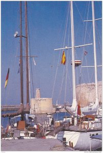 Girne (Kyrenia) Limani , Kıbrıs (Cyprus) , 60-70s : Harbour #3