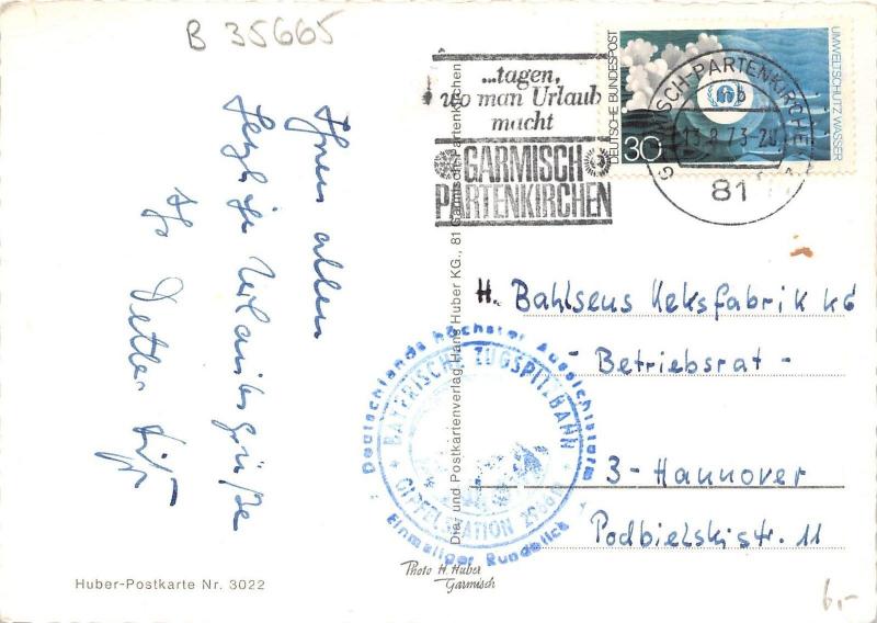 B35665 Zugspitze  germany