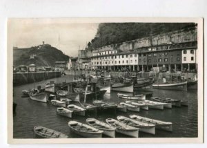 299936 SPAIN SAN SEBASTIAN port Vintage photo postcard