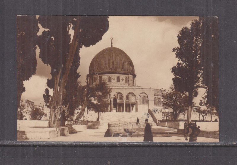 PALESTINE, ISRAEL, JERUSALEM, EL AKSA MOSQUE, c1920 ppc., unused.