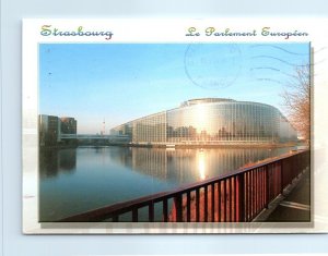 Postcard - The European parliament - Strasbourg, France