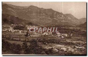 Old Postcard Argeles Vue Generale Jack De La Route Des Eaux Bonnes