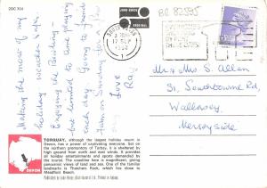 BR82595 inner harbour and vane hill torquay devon ship bateaux   uk