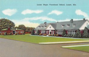Lanett Alabama Lanier Negro Vocational School Vintage Postcard AA18854