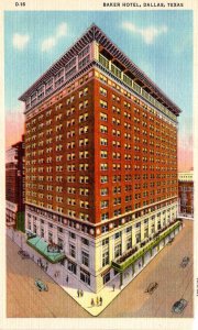 Texas Dallas Baker Hotel Curteich