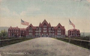 New York Utica The Masonic Home 1910