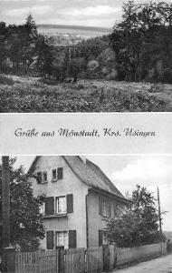 BG23649 grusse aus monstadt krs usingen  germany CPSM 14x9cm