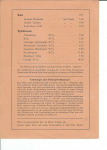 MC-149 - 1953 Peter Kupper, Wine Pricelist Fruhjahr 50th Anniversary 1901-51