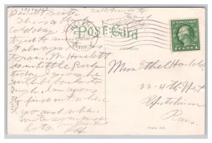 Helena Ark. Arkansas Cherry St. And Solomon Bldg. Postcard c1913 Postmark