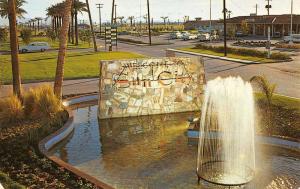 Sun City Arizona Sign Entrance Fountain Vintage Postcard K90880