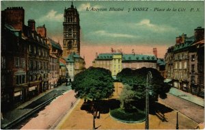 CPA RODEZ - Place de la Cite (109714)