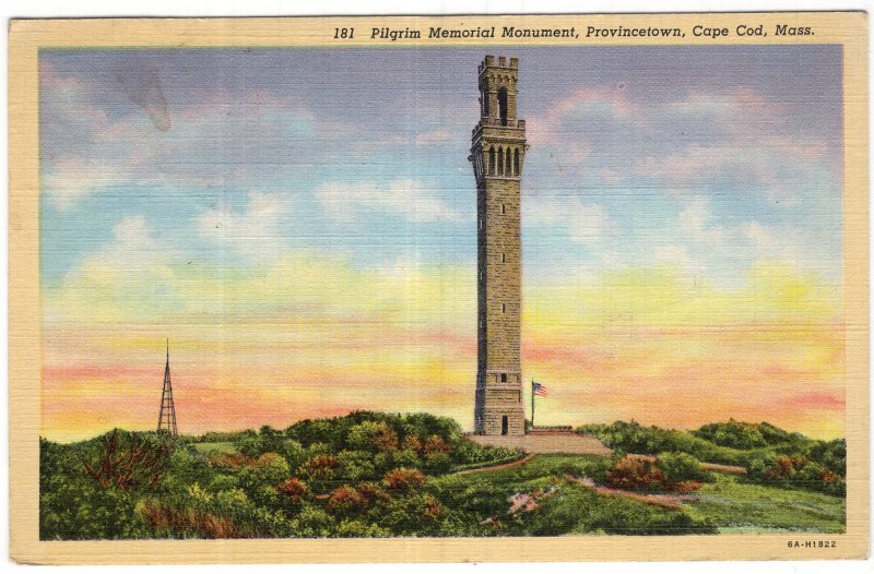 Provincetown, Cape Cod, Mass, Pilgrim Memorial Monument