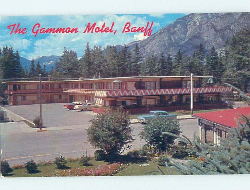 Unused Pre-1980 MOTEL SCENE Banff Alberta AB B5693