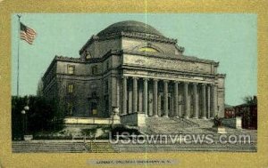 Library of Columbia University in New York City, New York