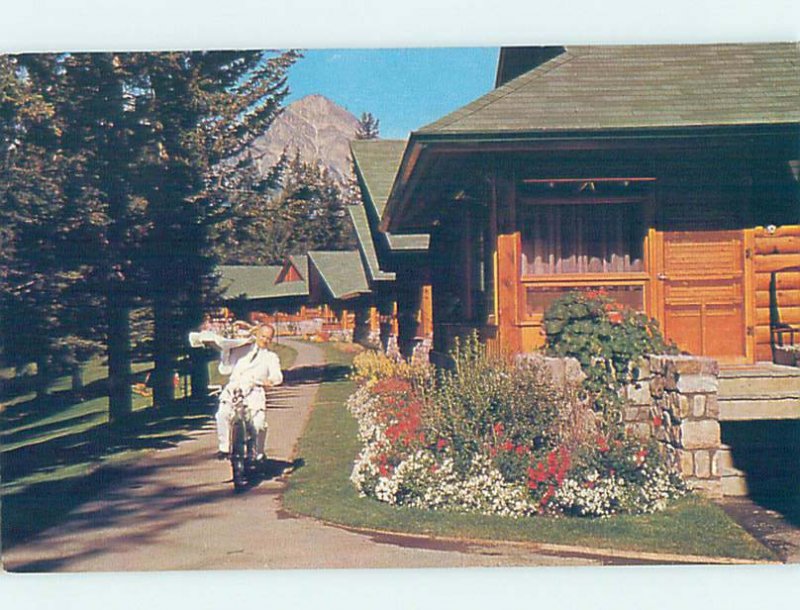 Pre-1980 LODGE SCENE Jasper Alberta AB AE0794