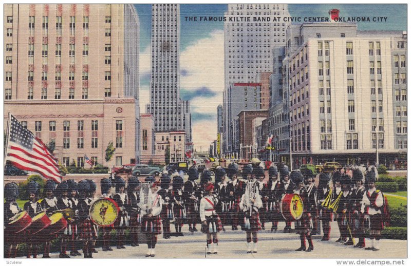 The Famous Kiltie Band At Civic Center, OKLAHOMA CITY, Oklahoma, 1930-1940s