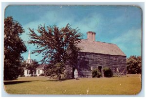 The Old House Cutchogue Exterior Scene Long Island New York NY Vintage Postcard