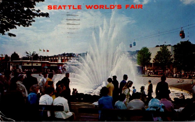 Expos Seattle World's Fair 1962 International Fountain