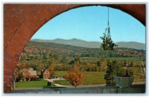 Wilson Castle Viewing Mountain Precenium Arch Rutland Vermont VT Postcard