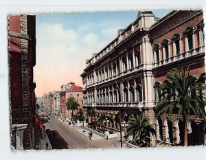 Postcard Nazionale Street Rome Italy