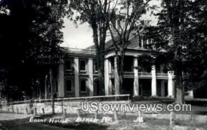 Real Photo, Court House in Alfred, Maine