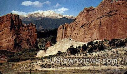 Garden of the Gods - Pikes Peak, Colorado CO  