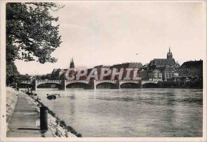 Postcard Modern Bale Mittlere Rheinbrucke